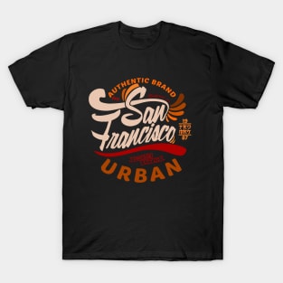 San Francisco Urban Vintage style T-Shirt